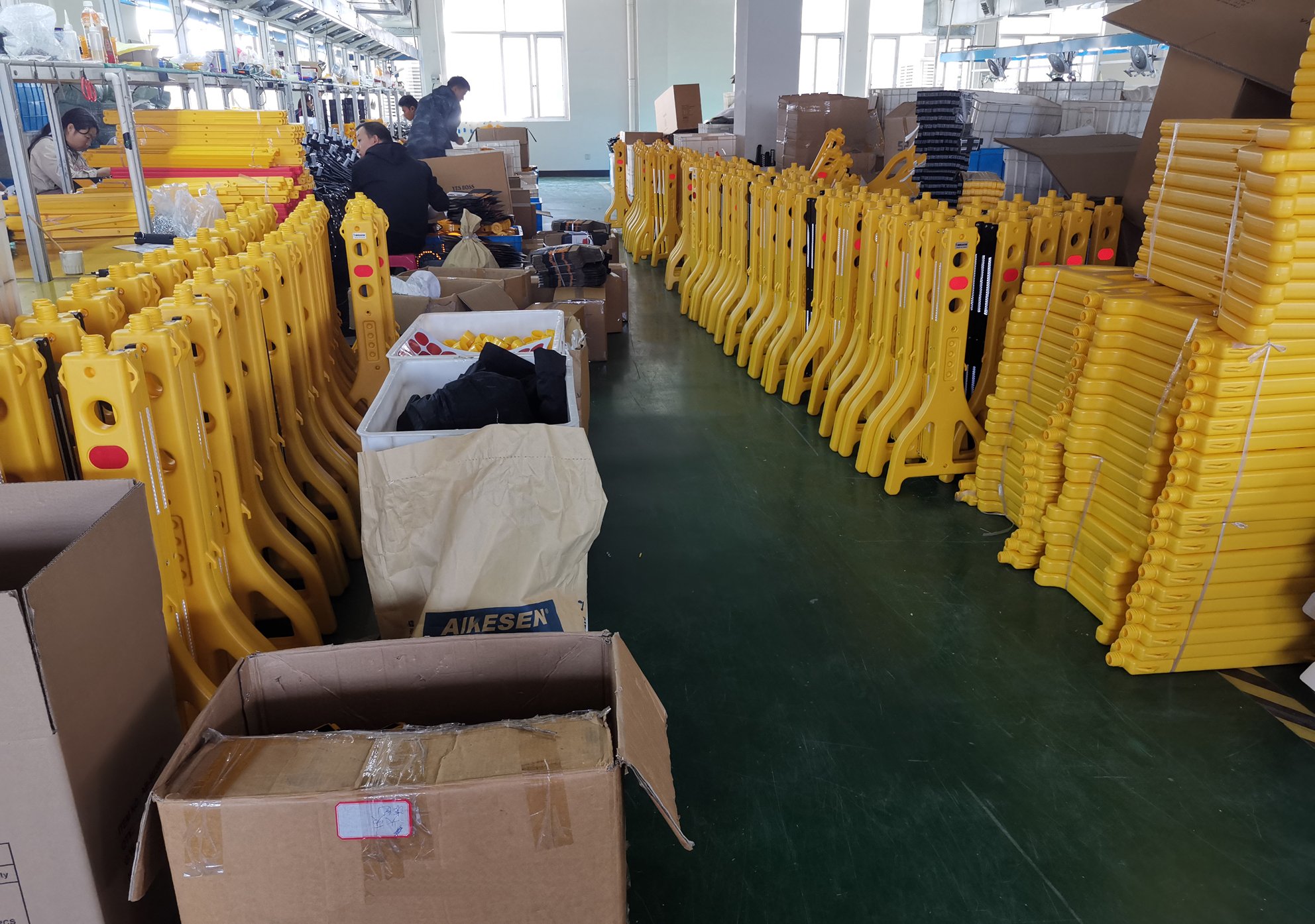 barricade-production-line