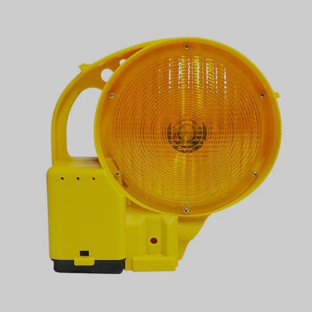 Europe-barricade-warning-lights