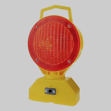 US-barricade-warning-light