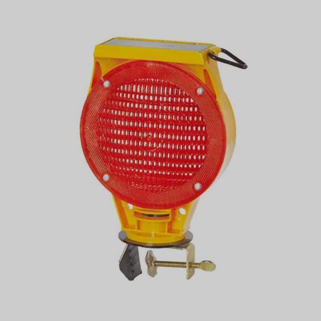 red-solar-barricade-warning-lights