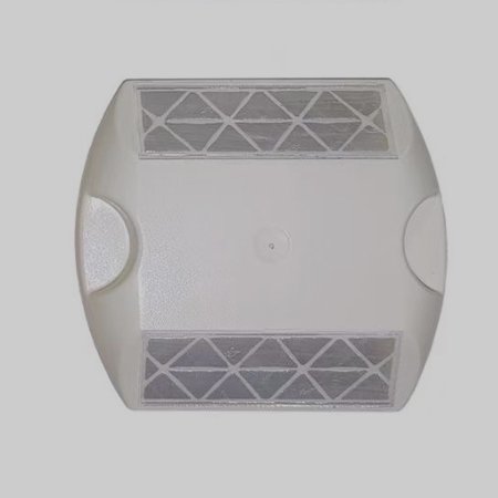 white-road-stud