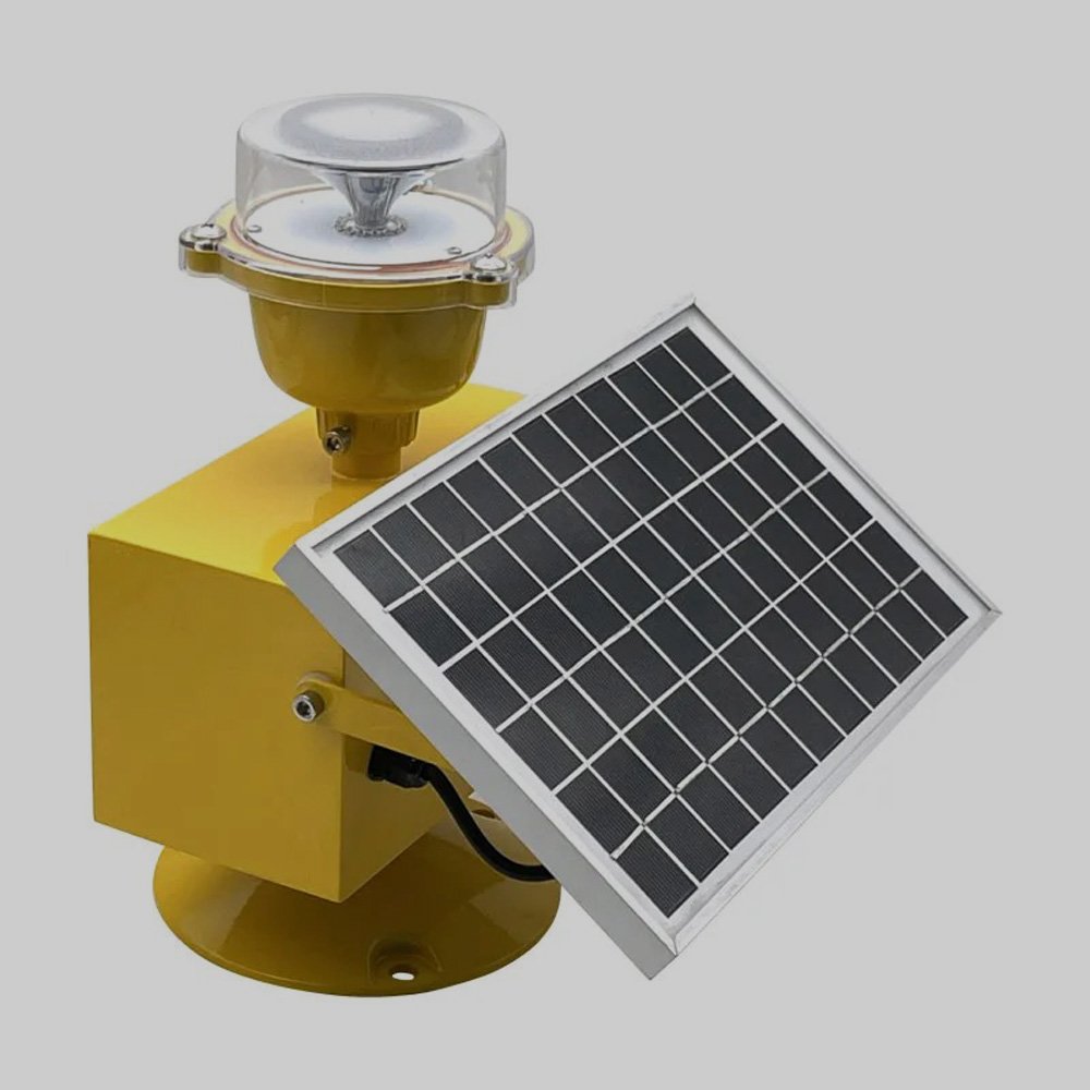 JW-LB-01(L) Low Intensity Solar Powered Aviation Obstruction Light