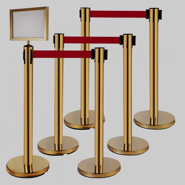 gold-stanchion-posts
