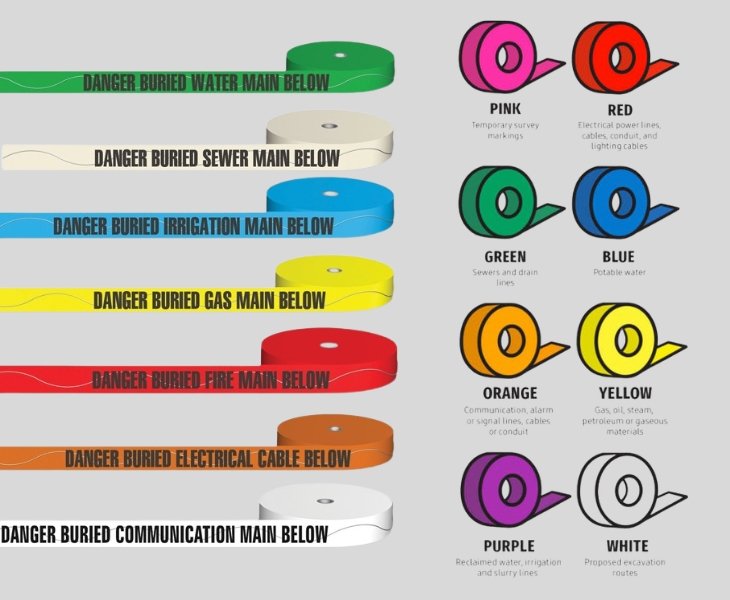 Custom Warning Tapes Colors