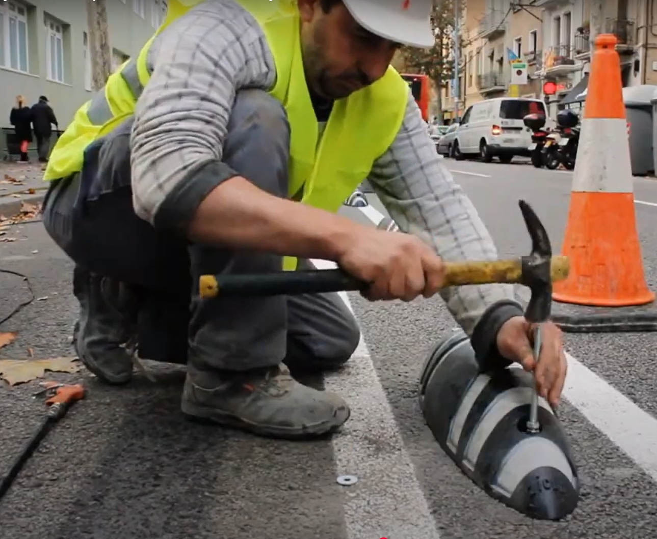 Lane Separator Installation Instructions