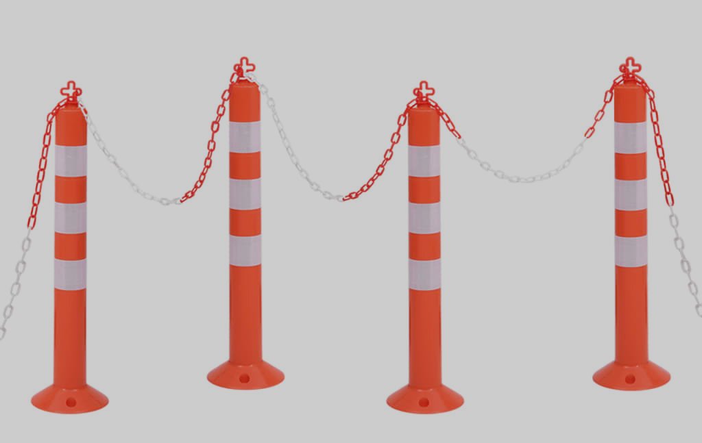 Traffic Control Bollard Chains