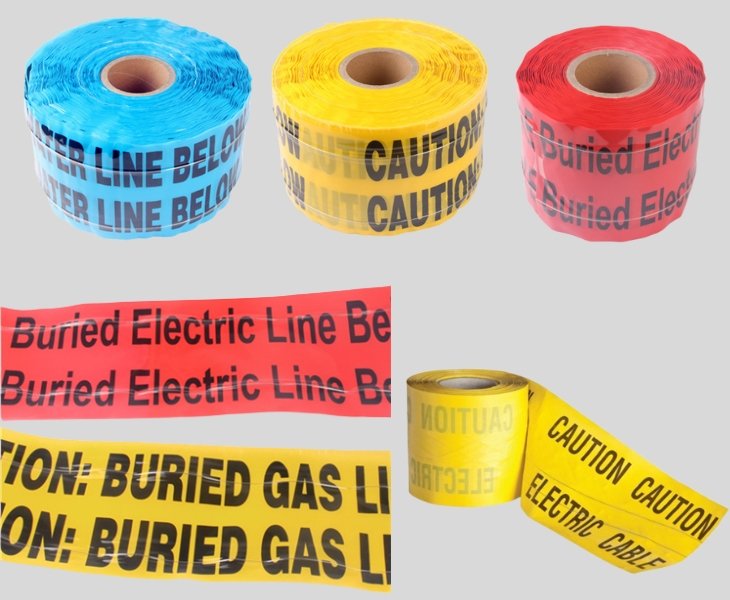 Underground Warning Tape Types