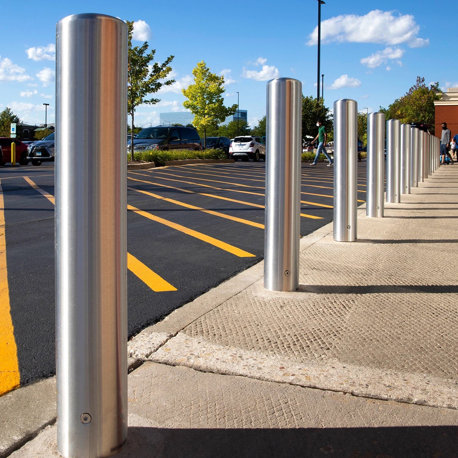 bollards for parking lots