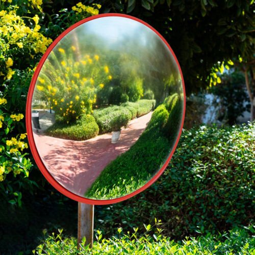 convex garden mirror