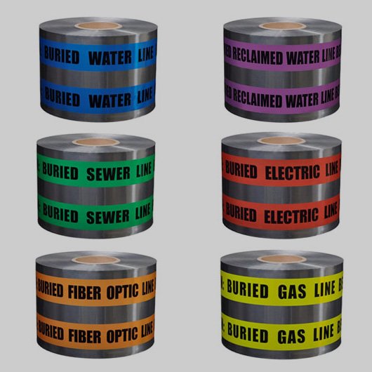 detectable underground warning tape​