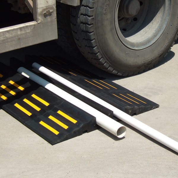 fire hose ramp used for construction site