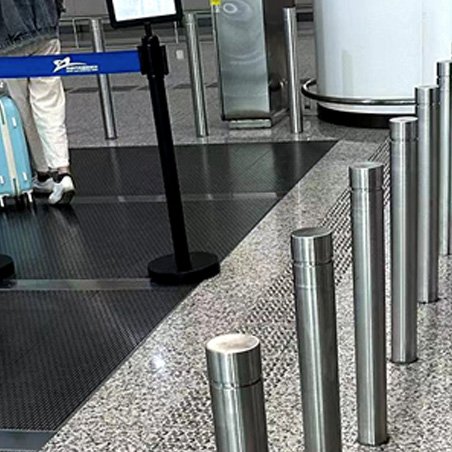 parking bollard used in Public places
