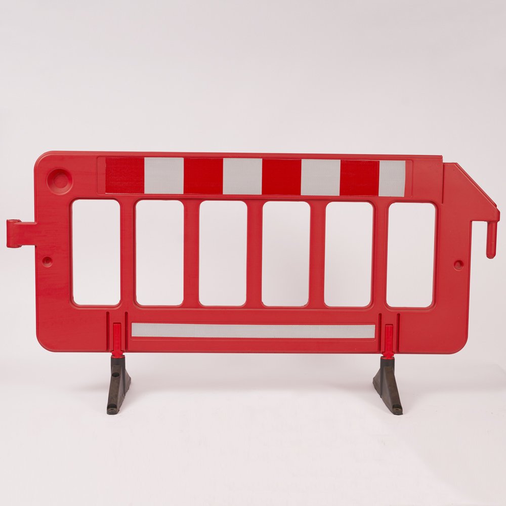 plastic safety barrier