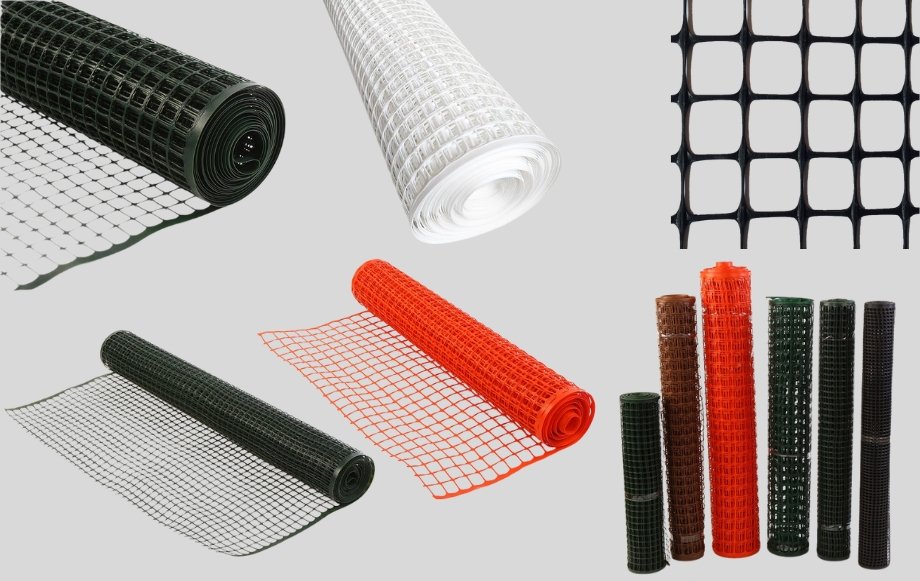 plastic square mesh