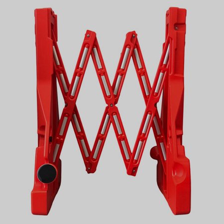 portable folding safety barrier