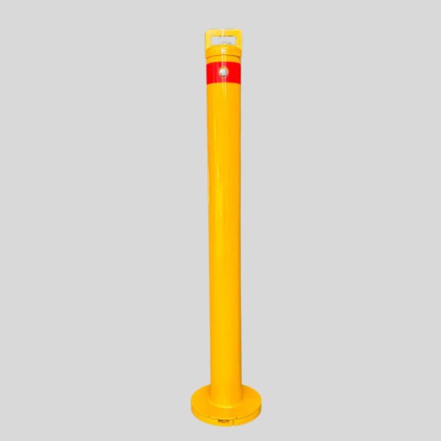 top locking removable parking bollards