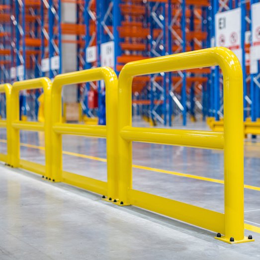 warehouse safety barriers