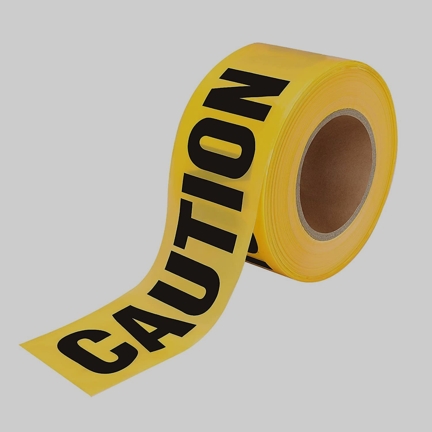 yellow caution tape