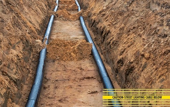 yellow-detetacble-mesh-for-street-lighting-cables