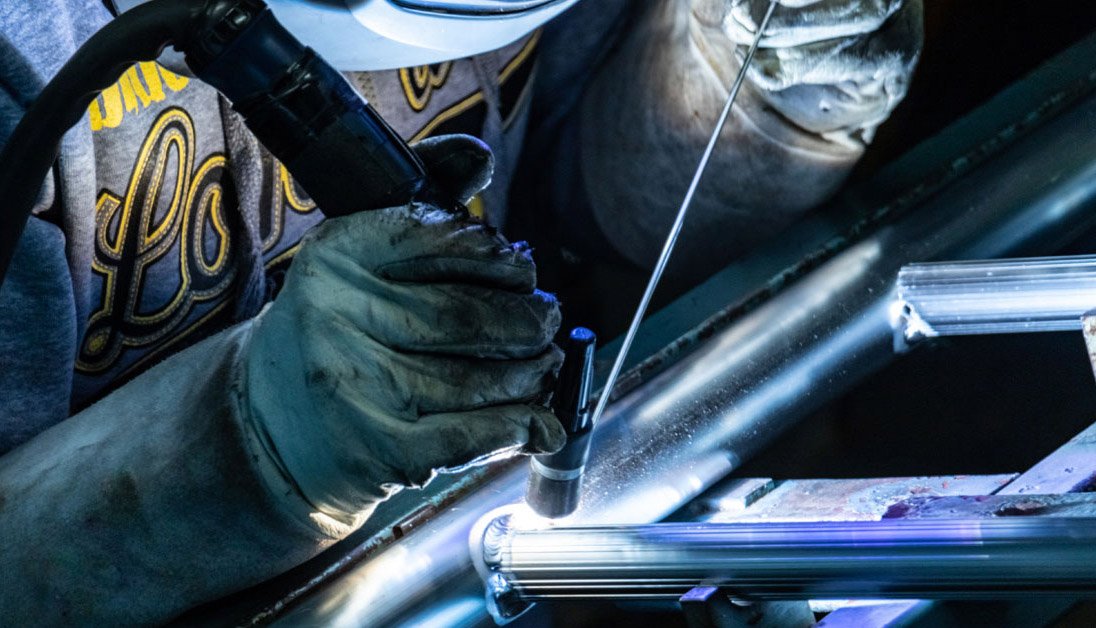 Aluminum Piping Welding