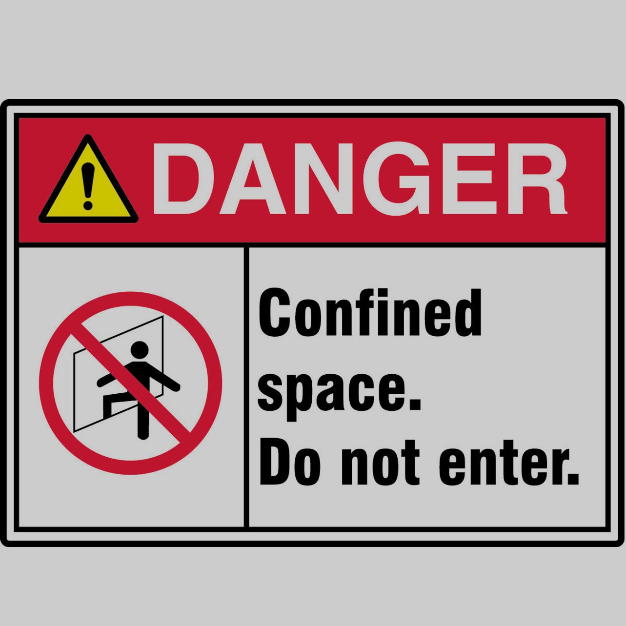Custom ISO Safety Signs