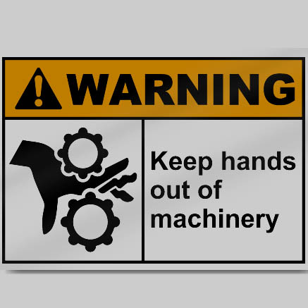 Custom Machine Safety Signs
