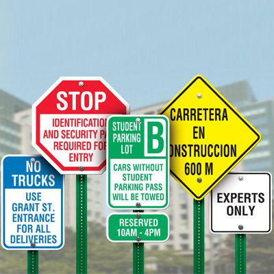 Custom Road Safety Signs