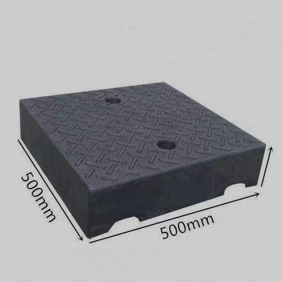 JW-CR-5050B rubber-plastic composite vehicle curb ramps