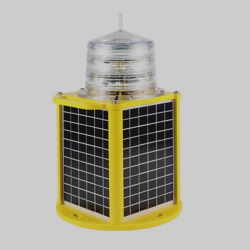 JW-MSB Medium Intensity Solar Powered Aviation Beacon Light