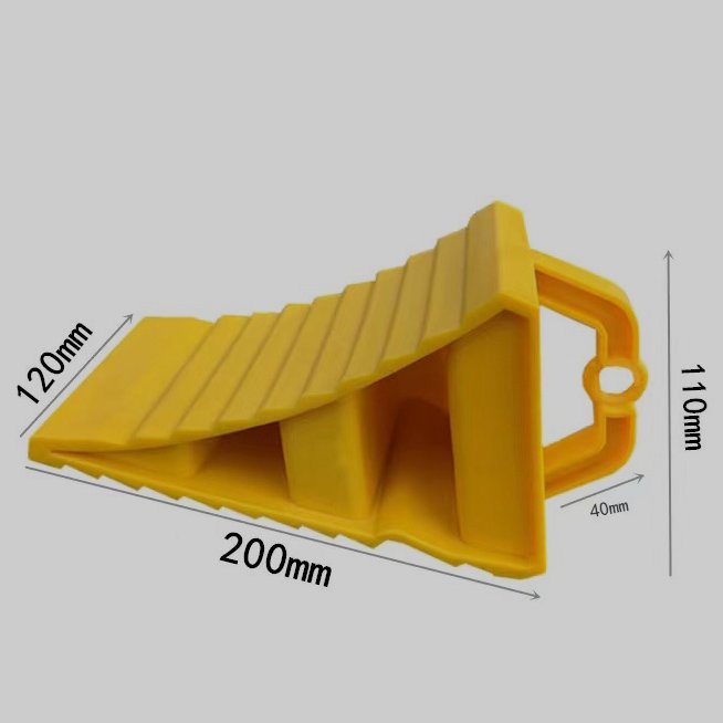 JW-WC-200C orange wheel stop chock