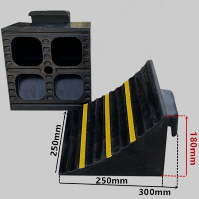 JW-WC-300C commercial vehicle wheel chocks