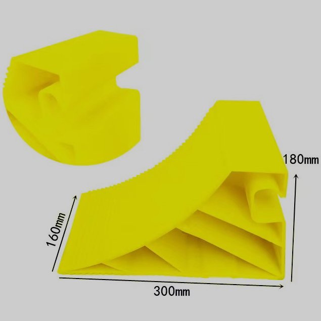 JW-WC-300E car trailer wheel chocks