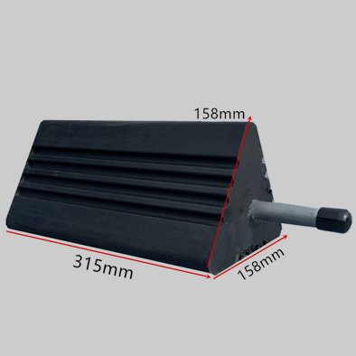 JW-WC-315B wheel chock with handle