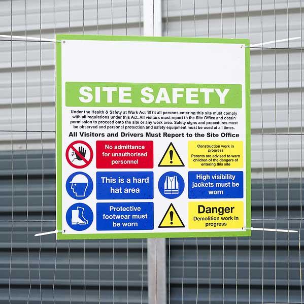 Manufacturing and Industrial sites signs