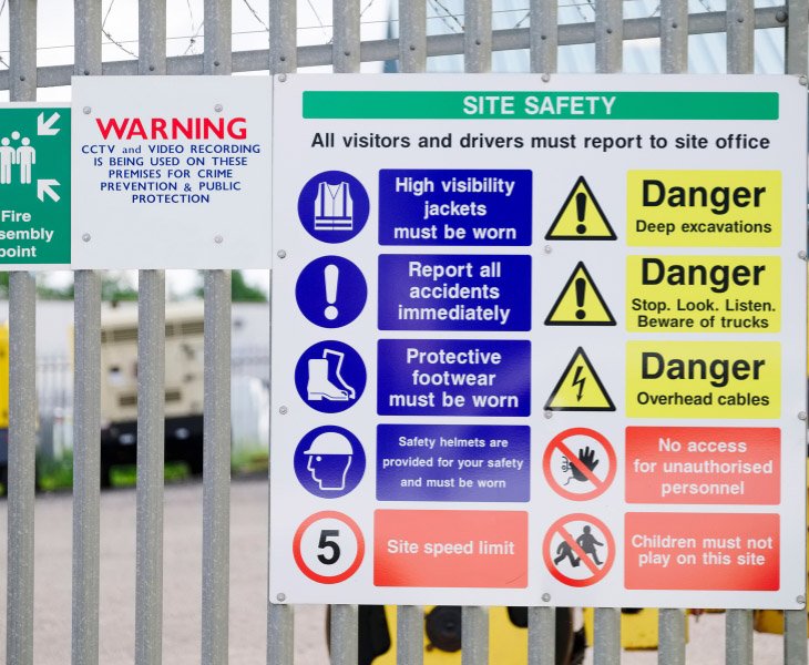 Safety Signs by Material