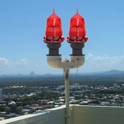 aviation obstruction beacon lights