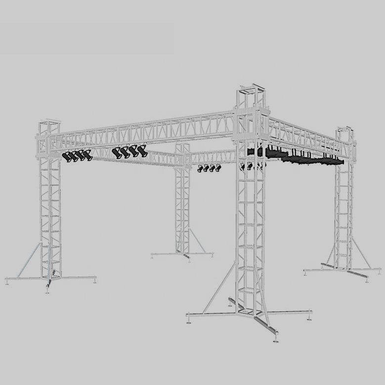 custom aluminum lighting trusses