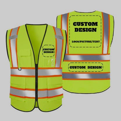 customized safety vest