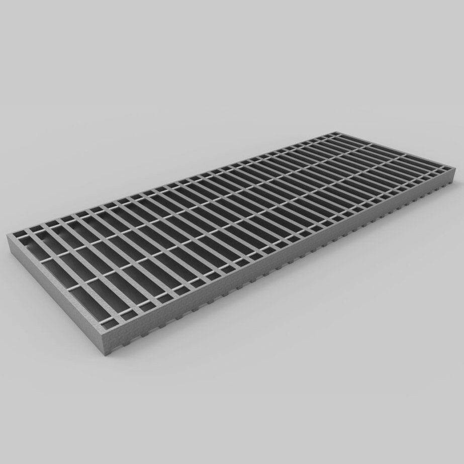 galvanized steel trench drain