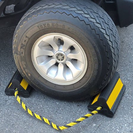 garage wheel chocks