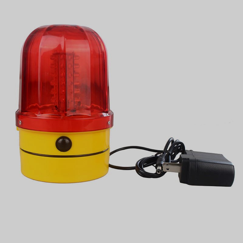 red rechargeable led beacon light AB-1030RE