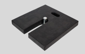 rubber base weight