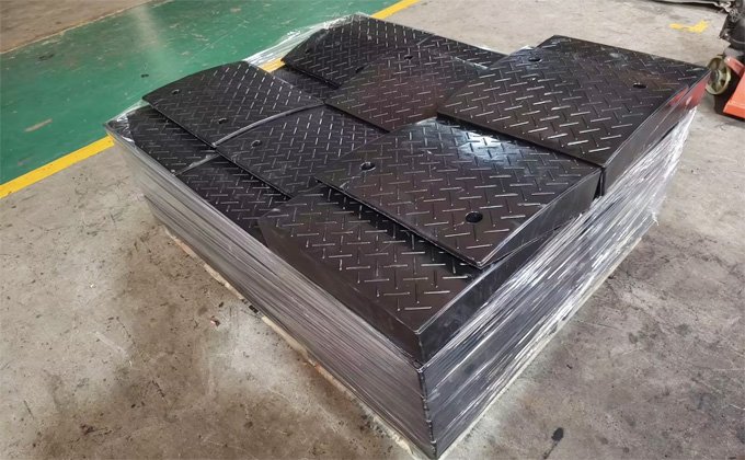 rubber curb ramp production 2