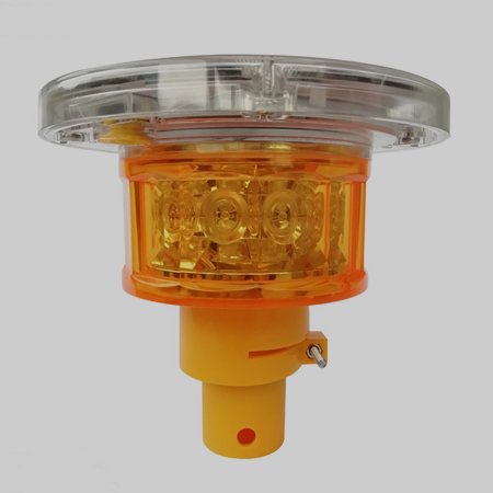 solar-powered barricade-strobe-light
