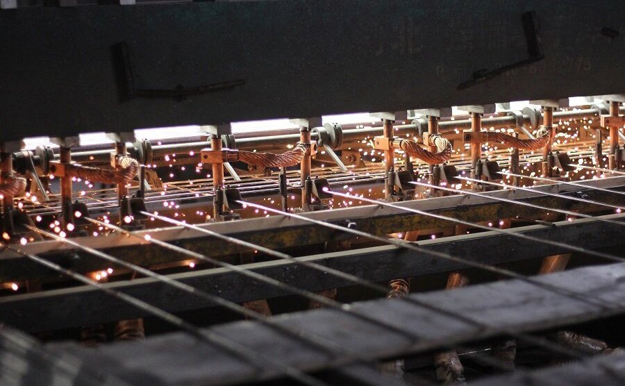 temporary fence panel mesh welding