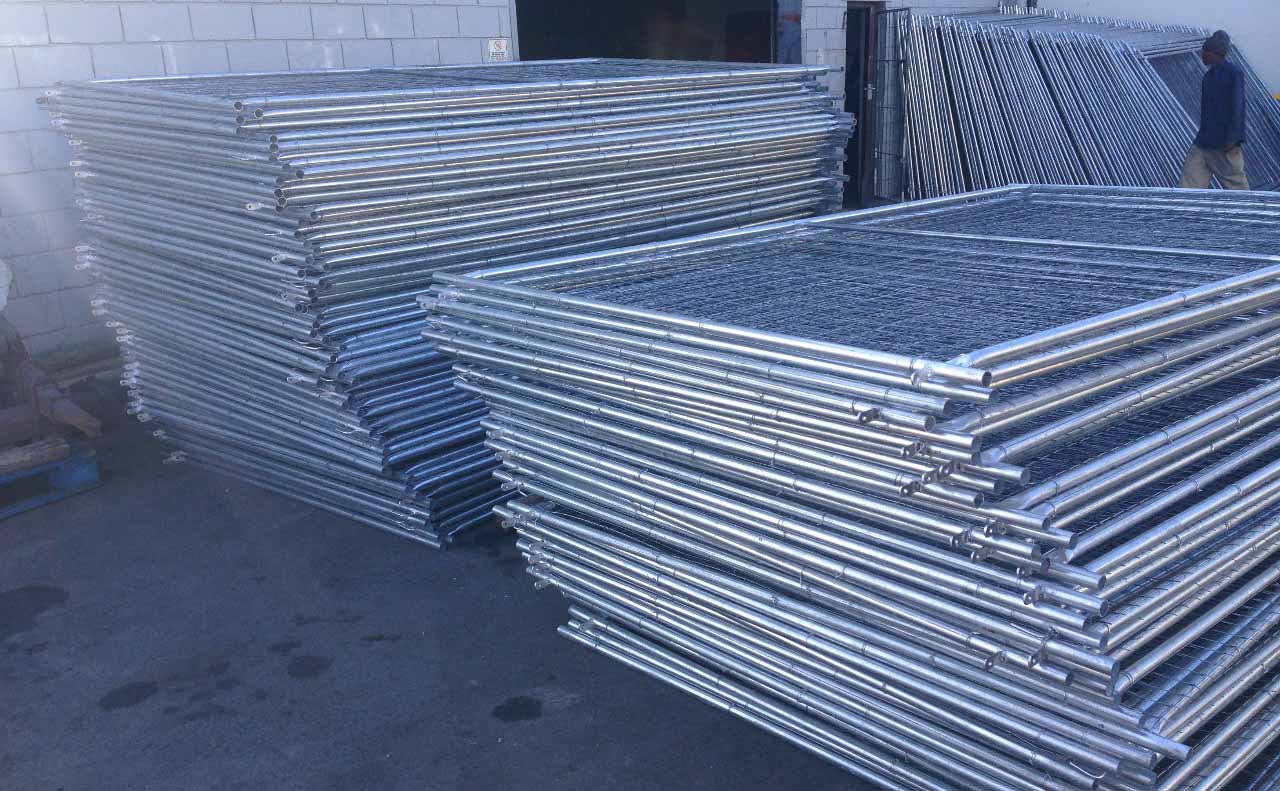 temporary fence panel warehouse 1