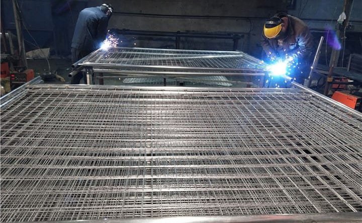 temporary fence panel welding