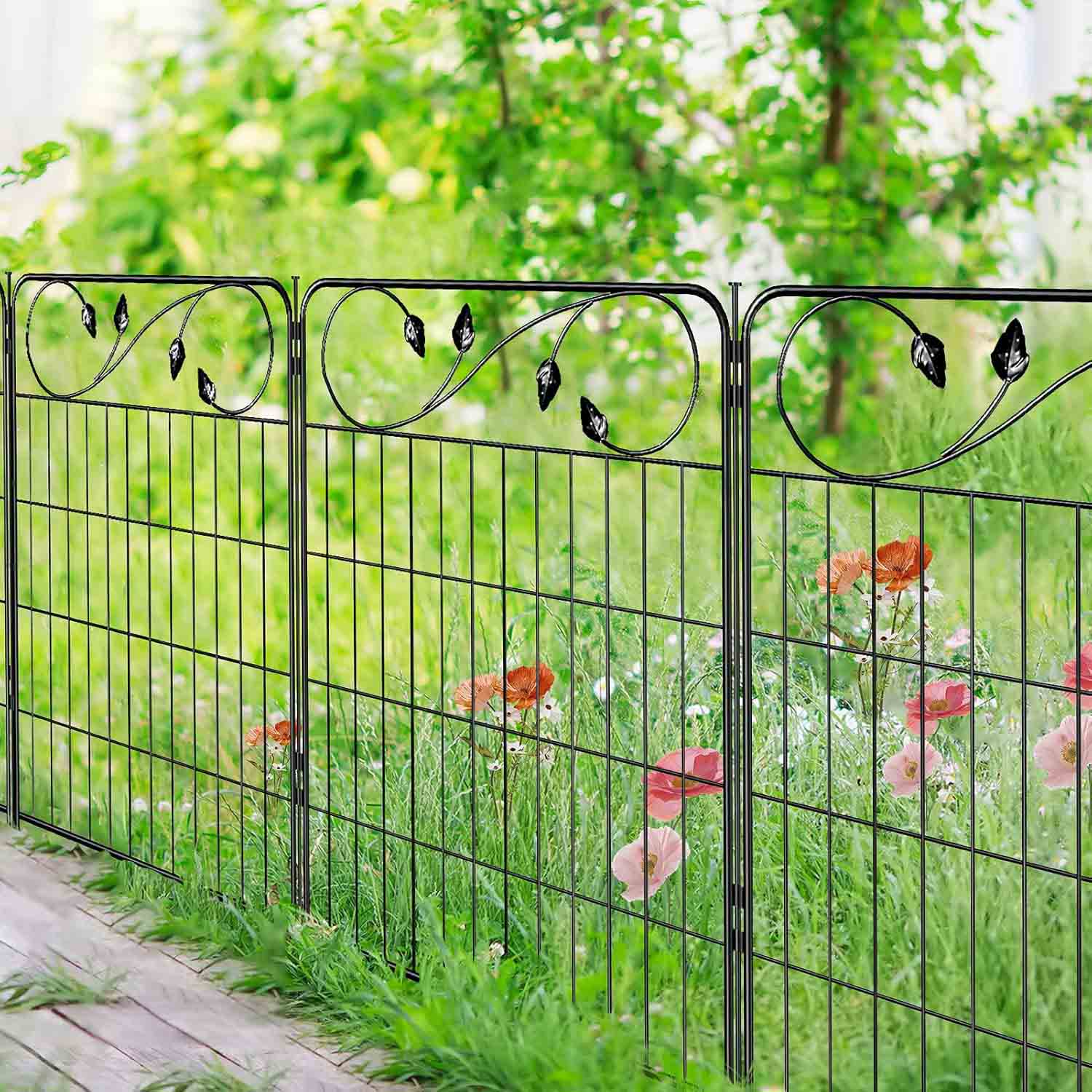 temporary garden fence panels