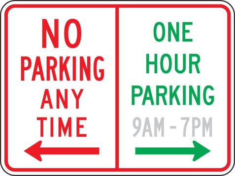 Hour Restriction Signs