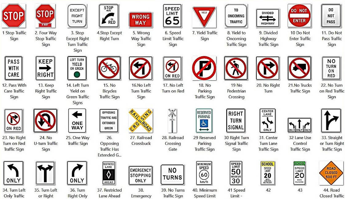 Signes réguliers
